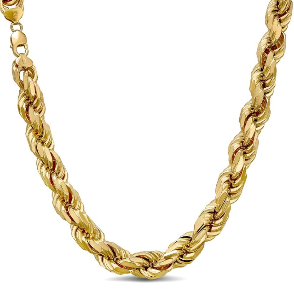MONSTER Rope Chain Necklace - 14k Gold Vermeil 925 Sterling Silver - 20"-30" - 16.5mm