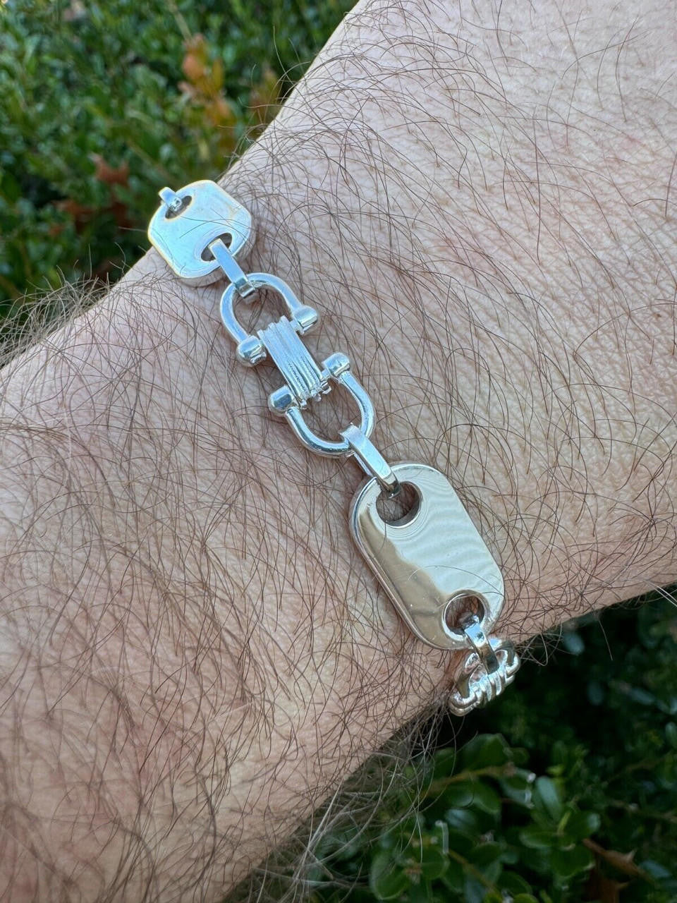 Custom Ferragamo Mariner Link Bracelet - 925 Sterling Silver - 7"-9" - 10mm