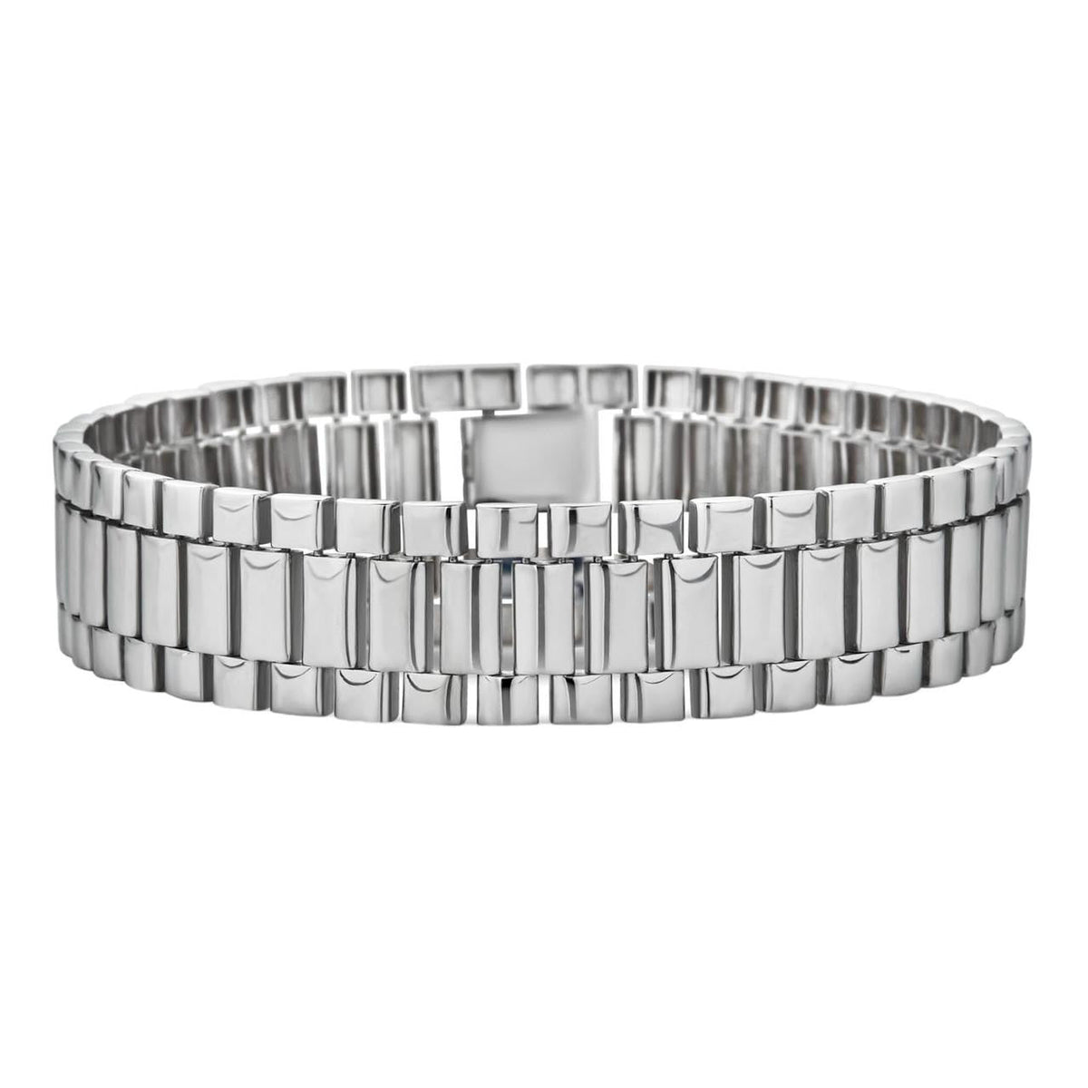 Custom Presidential Rolex Bracelet - 925 Sterling Silver - 7"-9" - 8mm-16mm