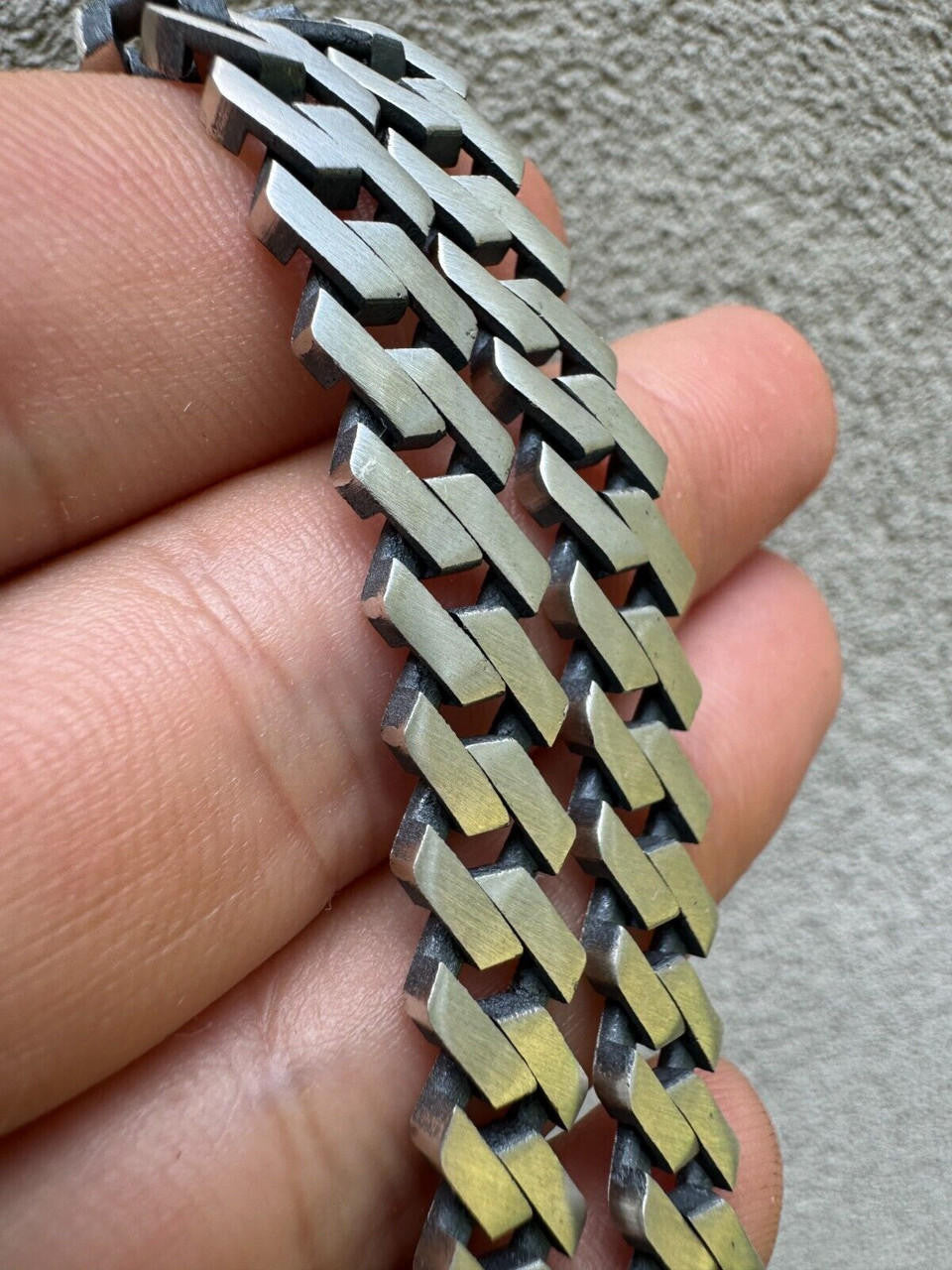 Miami Cuban Prong Bracelet - 925 Sterling Silver Oxidized Gunmetal - 7"-9" - 8.5mm